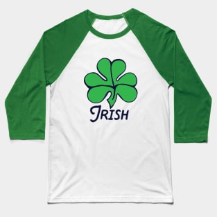 Irish Shamrock Baseball T-Shirt